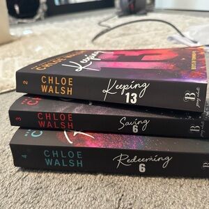 Chloe Walsh Book Set - Keeping, Saving, Redeeming